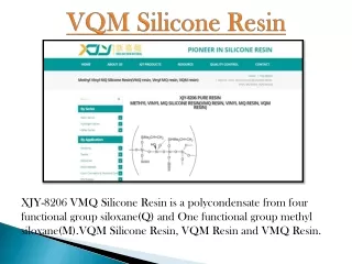 vqm silicone resin