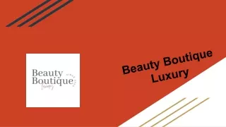 beauty boutique luxury