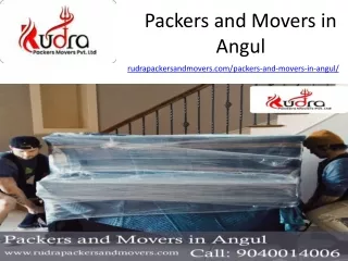 Packers and Movers in Angul