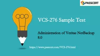 vcs 276 vcs 276 sample test sample test