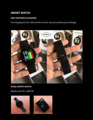 SMART WATCH - Imported Dreams
