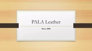 PALA Leather