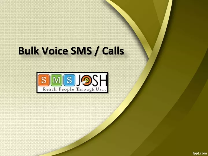 bulk voice sms calls