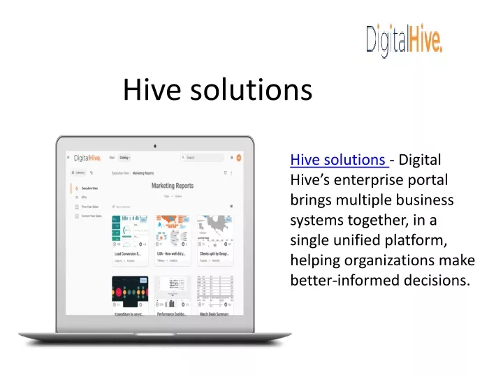 hive solutions digital hive s enterprise portal