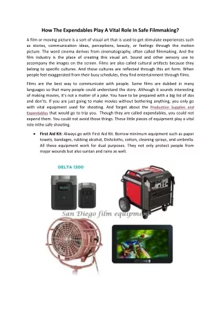 how the expendables play a vital role in safe