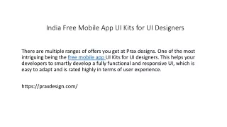 india free mobile app ui kits for ui designers