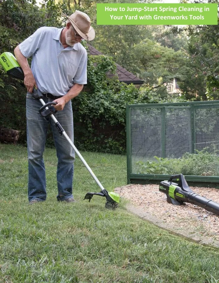 how to jump start spring cleaning in your yard