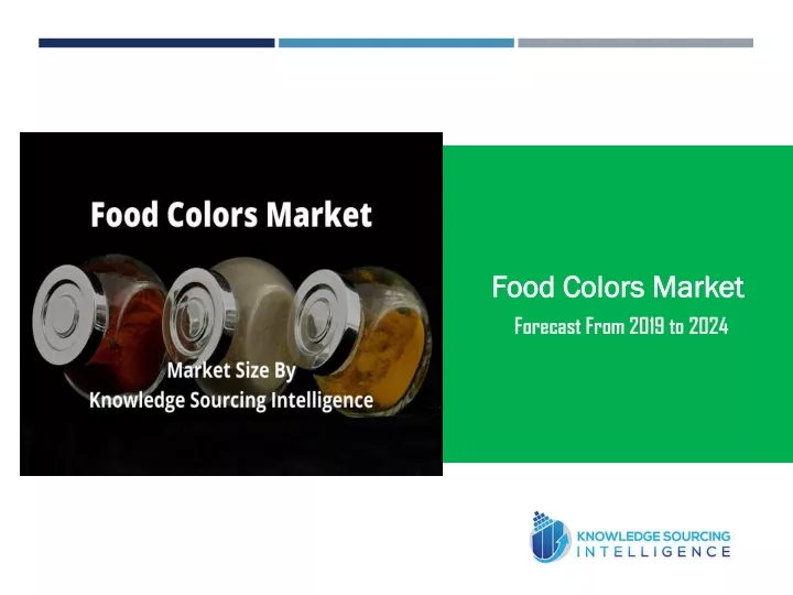 food colors market forecast from 2019 to 2024