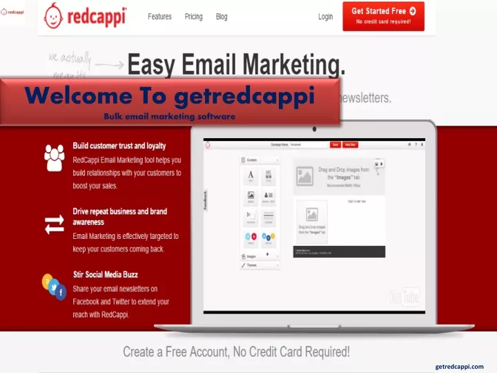welcome to getredcappi bulk email marketing software