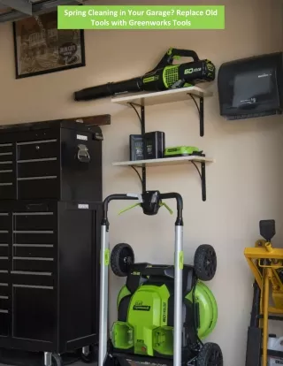 spring cleaning in your garage replace old tools