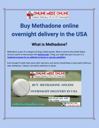 Buy Methadone online overnight delivery in the USA