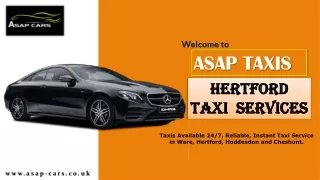 Hertford Taxi Services