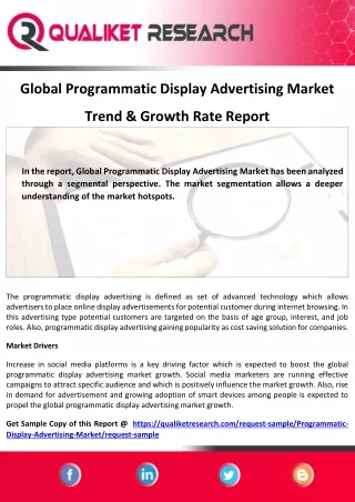 global programmatic display advertising market