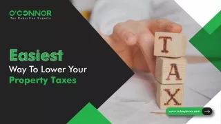 Easiest Way To Lower Your Property Taxes