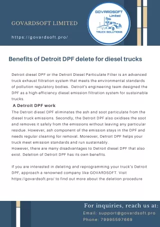 Get the best Detroit DPF delete in USA