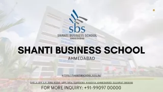 shanti business school