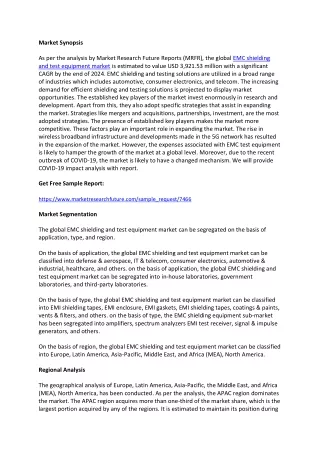 market synopsis