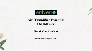 Buy Air Humidifier Essential Oil Diffuser Online at Best Prices