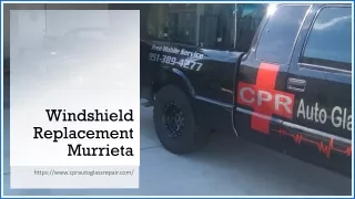windshield replacement murrieta