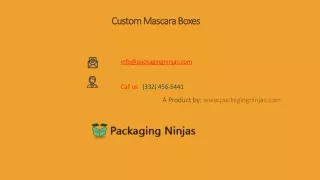 custom mascara boxes