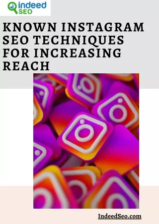known instagram seo techniques for increasing