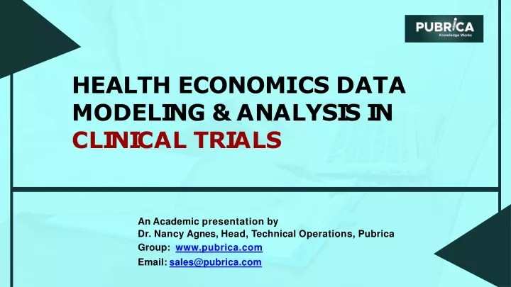 health economics data