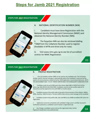 steps for jamb 2021 registration