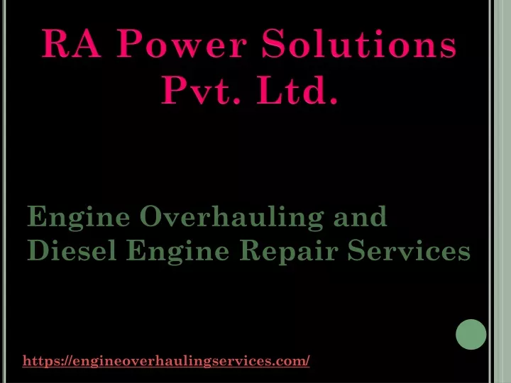 ra power solutions pvt ltd