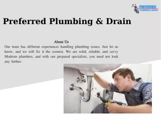 preferred plumbing drain