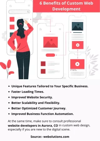 6 benefits of custom web development