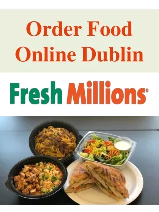 Order Food Online Dublin