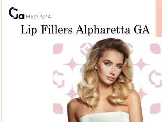 Lip Fillers Alpharetta GA