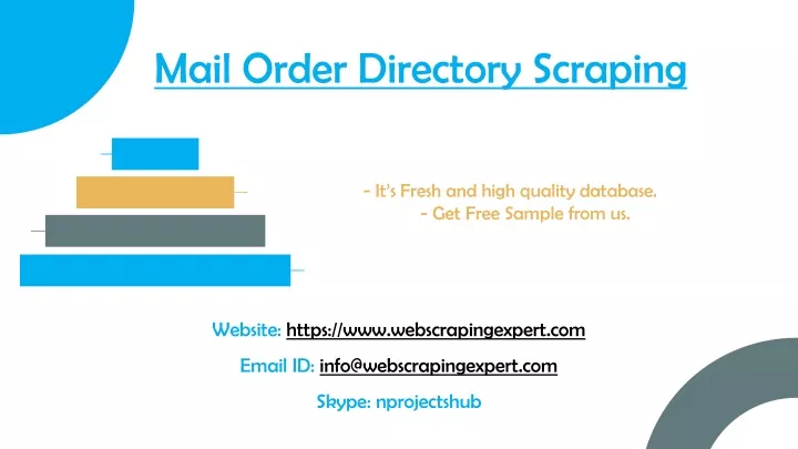 it s fresh and high quality database get free sample from us