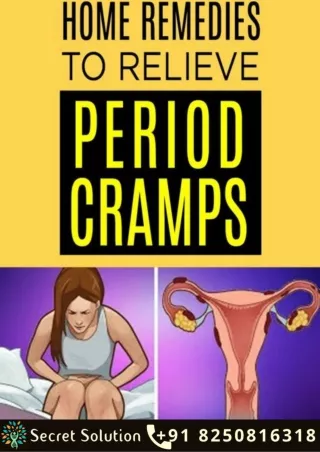 Menstrual cramps or period pain – Causes, symptoms & treatments
