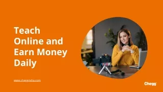 teach online and earn money daily