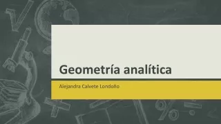 Geometría analítica