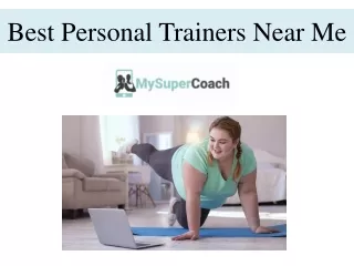 Best Personal Trainers Near Me