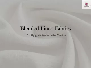 Blended Linen Fabrics