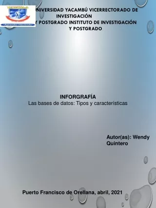 universidad yacamb vicerrectorado de investigaci
