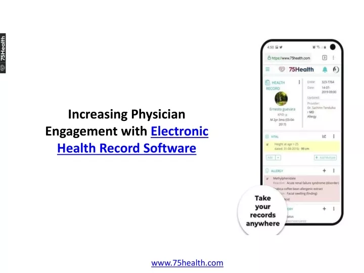 increasing physician engagement with electronic