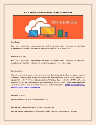 sc 900 microsoft security compliance and identity