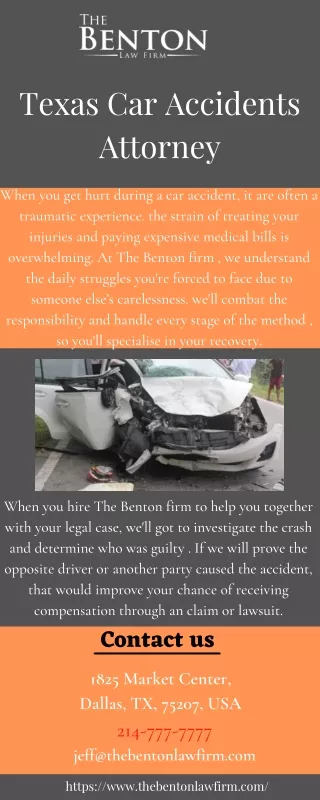 Texas Car Accidents Attorney