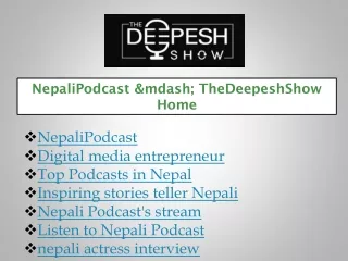 Top Podcasts in Nepal