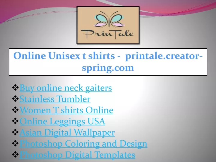 online unisex t shirts printale creator spring com