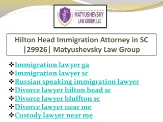 Russian speaking immigration lawyer