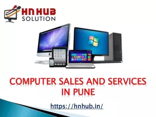computer sales and services in pune