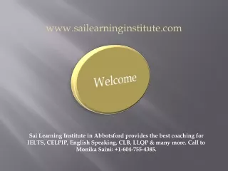 www sailearninginstitute com