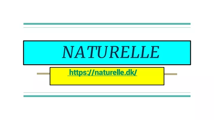 naturelle