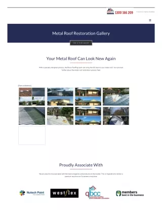 Metal Roof Restoration Brisbane