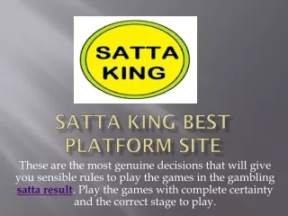satta king today result chart